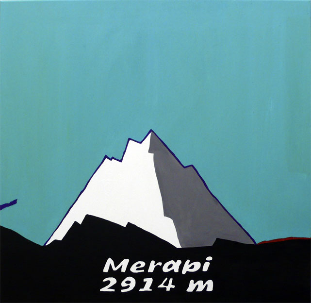 Volcanoes Merapi 2914m 